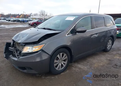 2015 Honda Odyssey Ex z USA, uszkodzony, nr VIN 5FNRL5H48FB039044